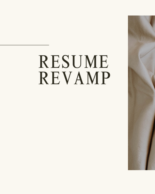 Resume Revamp Mini-Deck